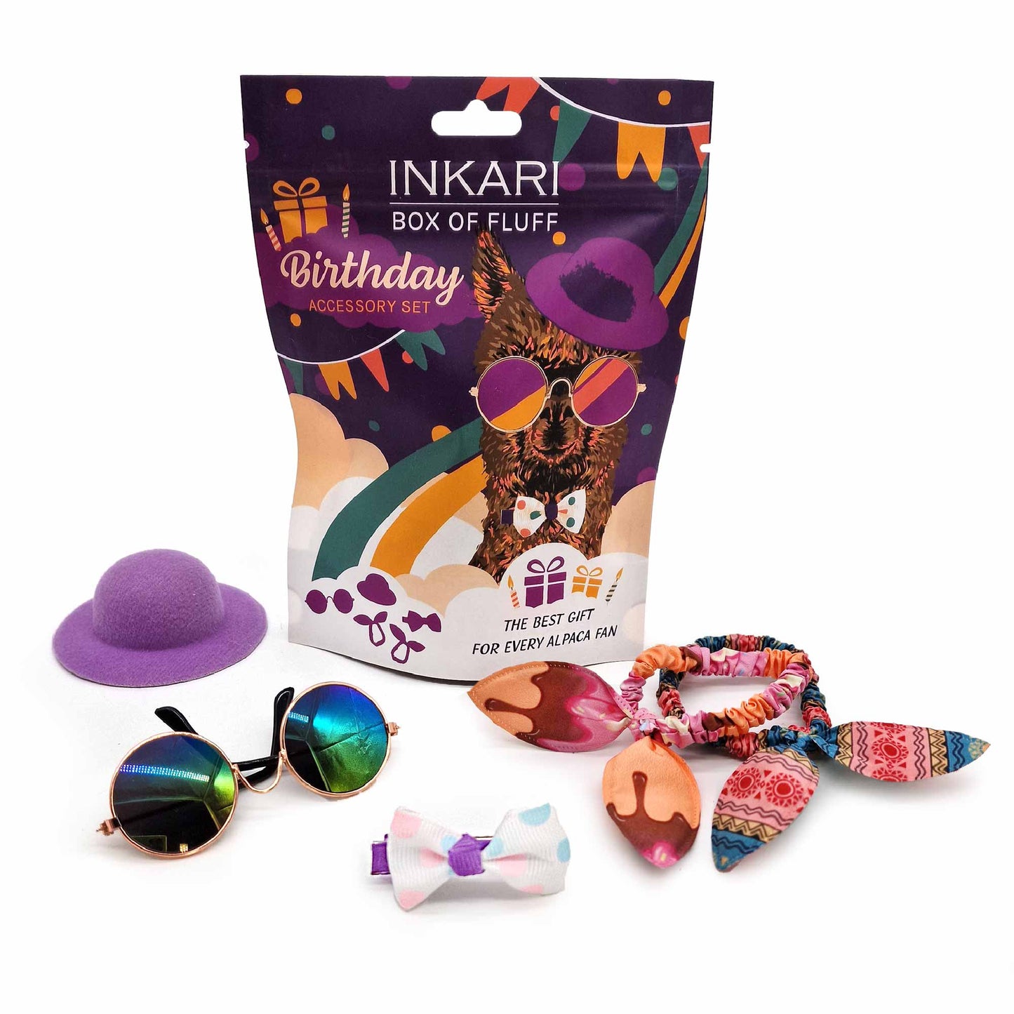 Набір Aксесуарів для Aльпак Box of Fluff - Birthday - 8720707792412 - Fluffy UA