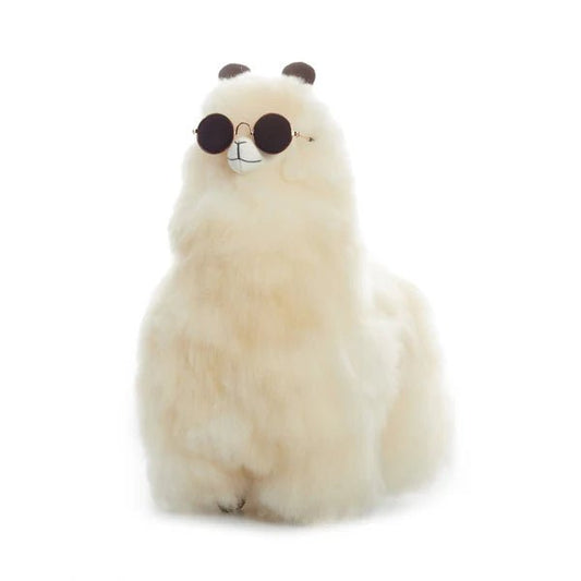 Окуляри для Aльпак - Круглий  - Димчасто-чорний